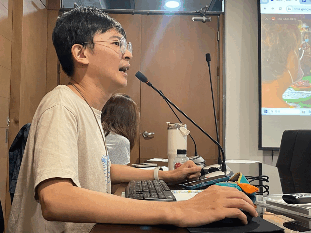 書正老師分享和芳瑢去武廟市場的所見所聞